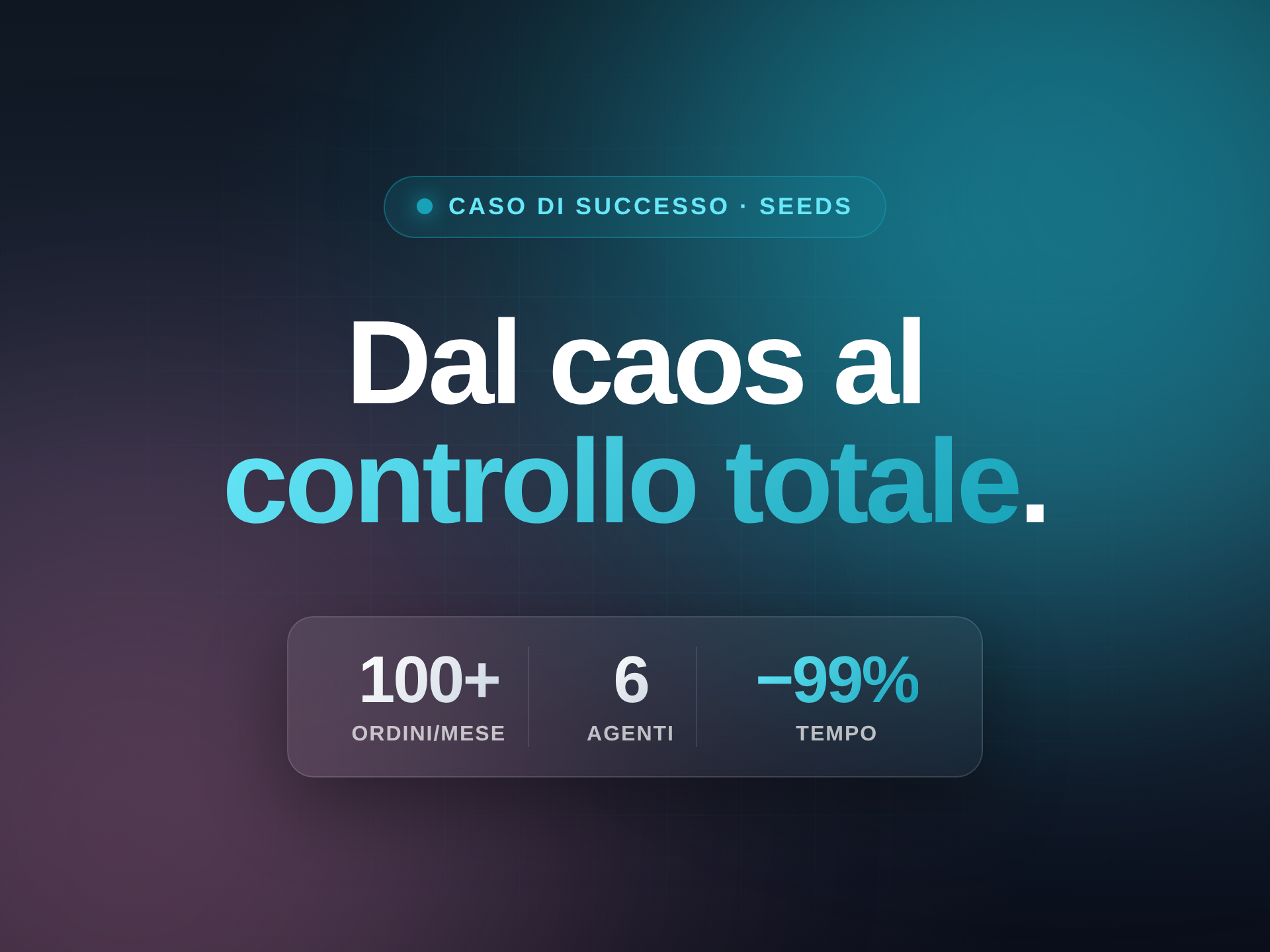 Magazzino SEEDS Technologies Italia